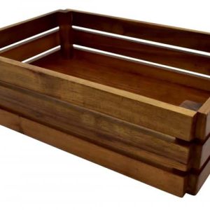 Acacia Woodware Presentation Crate 32x22cm