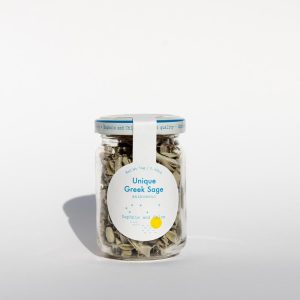 Daphnis and Chloe Unique Greek Sage Glass Jar, 14g