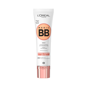 L’ORÉAL PARiS BB Cream 5in1, 24h feuchtigkeitsspendend, Hell bis Mittel, LSF 11
