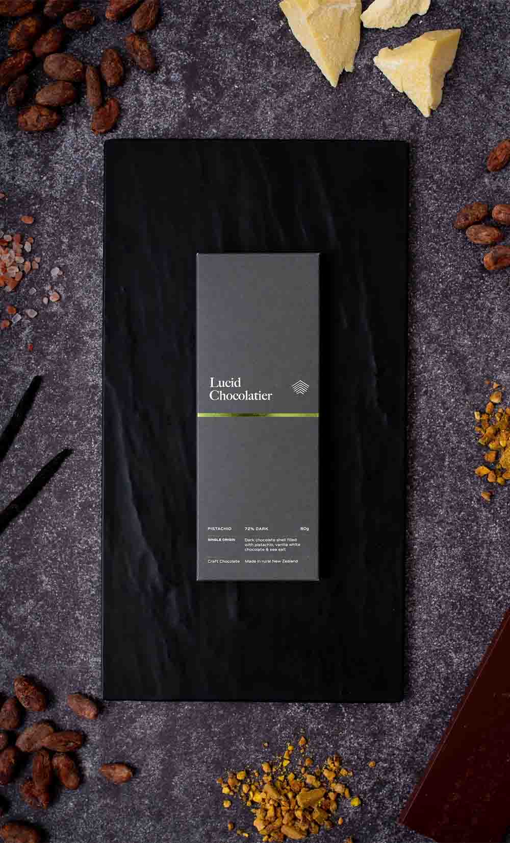 Lucid Chocolatier Pistachio 72% - Image 3