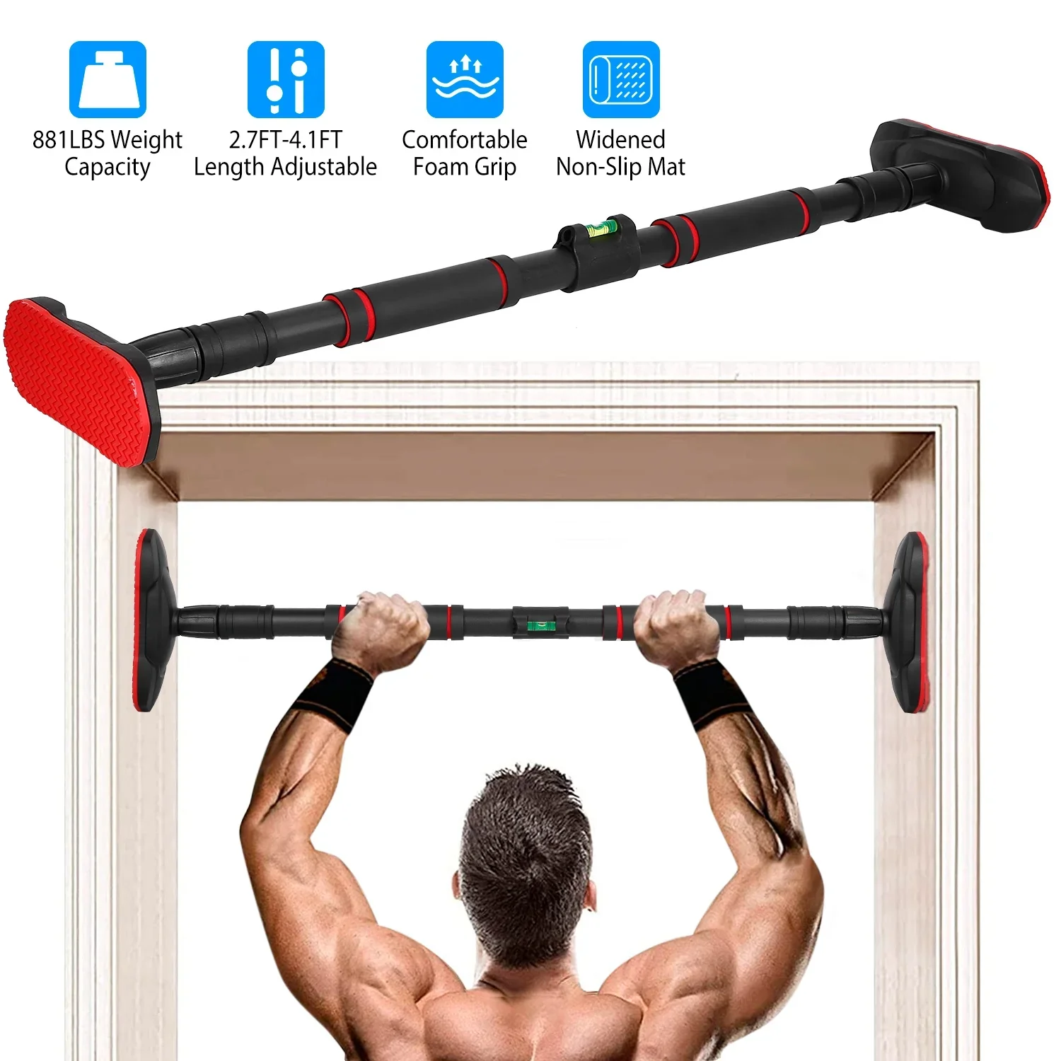 Heavy Duty Pull up Bar with water balance